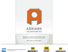 Tablet Screenshot of adriansinc.com